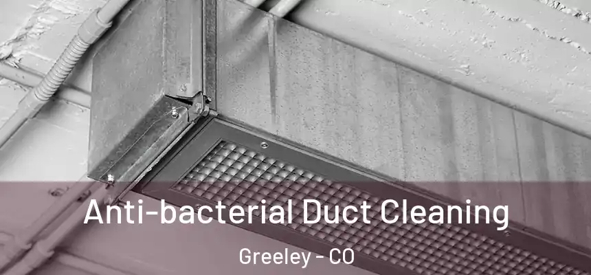 Anti-bacterial Duct Cleaning Greeley - CO